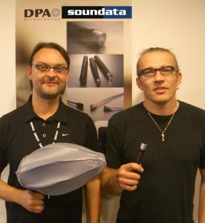 Mikko Palomaki, Marketing Director and Juha Tamminen, Sales Manager of Soundata