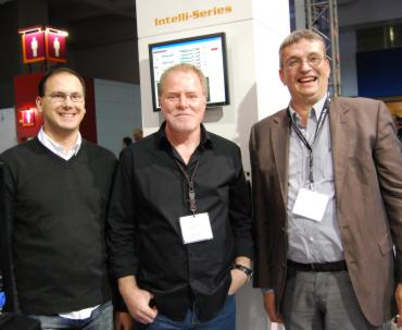 L-R: Renaud Schoonbroodt of Apex; Paul Nicholson of RSA and Paul Van Hees of APEX