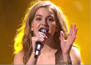 Emmelie de Forest at the 2013 Eurovision Song Contest in Malmö
