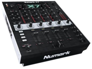 Numark X7 digital DJ mixer with USB and MIDI