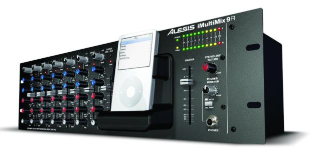 Alesis iMultiMix 9R professional mixer and audio player