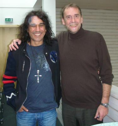 Mick Anderson (right) with Svetley Alexandrov