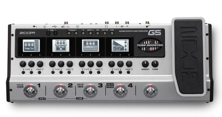 Zoom G5 guitar effects and amplifier simulator