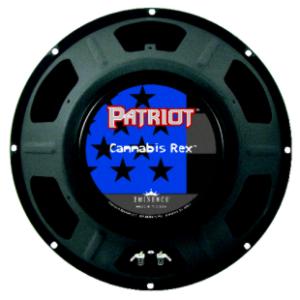 Patriot Cannabis Rex guitar speker by Eminence