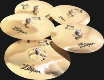 Zildjian A Custom  Fast Crash cymbals