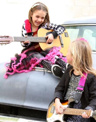 Capturing Couture Guitar Straps for kids and adults