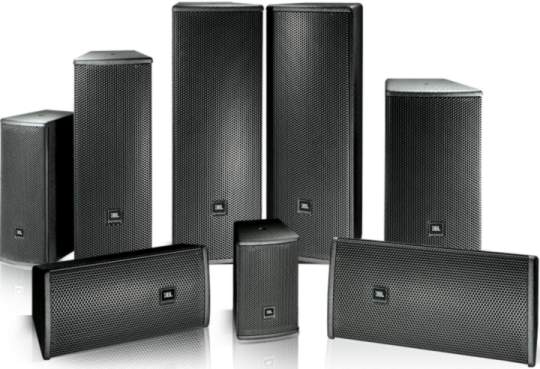 JBL AE Compact series of loudspeaker systems