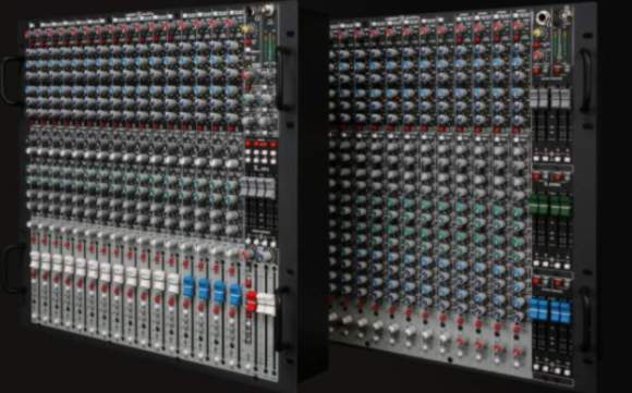 main and monitor version of new Crest Audio X rackmount mixers 