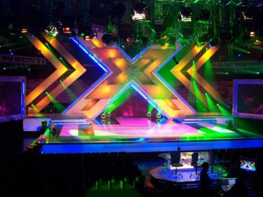 The X-Factor studio